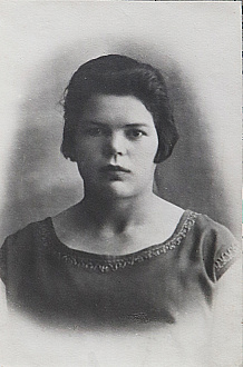 Мария Мяльнык. 5 сентября 1928 года.
